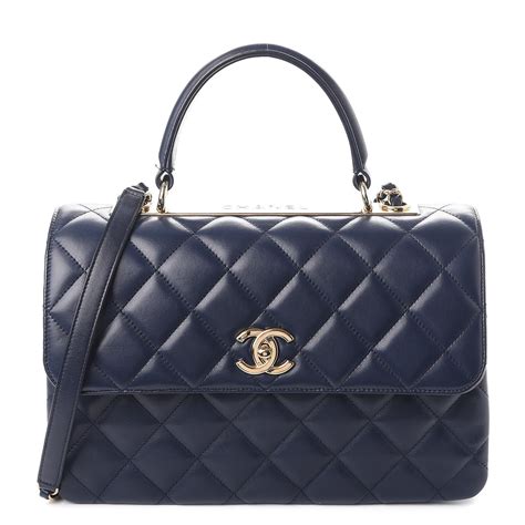 chanel lamb skin with chain shoulder bag|CHANEL Lambskin Quilted Medium Double Flap Blue.